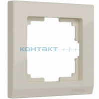 Рамка 1я, Stark слоновая кость, WL04 W0011803, Werkel