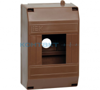 Бокс на 4 автомата, КМПн 1/4 дуб, IEK