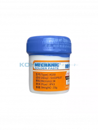 Припой-паста Mechanik XG50 35г, (Sn63, Pb37)
