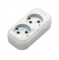 Колодка  удлинителя 2гн б/з, MGP101, Makel