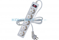 Сетевой фильтр Космос, 3*0,75, 2200W, 1,8м