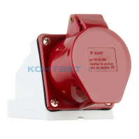 Розетка нар. уст.16А 3Р+Е+N 380В IP44 (115)