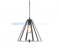 Свет. подвесной LOFT MAXWELL чёрный, 320х1500мм, Horoz 