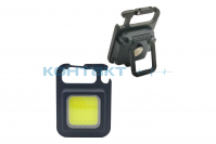 Фонарь КОСМОС KOC207Lit, брелок 6W 350lm COB, аккум.