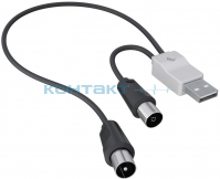 Антенный усилитель BAS-8102 16db, Indoor-USB