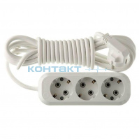Удлинитель 3гн х  3м c/з, MGP133, Makel
