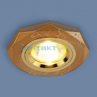 Светильник 2040 золотой, GU5.3, Elektrostandard