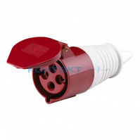 Розетка каб 32А 3Р+Е 380В IP44 (224)