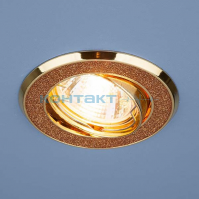 Светильник 611, золотой блеск/золото, GU5.3, Elektrostandard