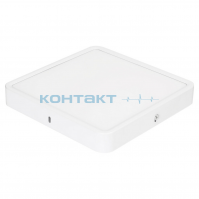 Светильник Downlight LED о/у квадрат 160мм, 12W, 6500k, Ecola