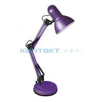 Светильник настольный KD-313 фиолетовый E27, Camelion