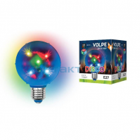 Диско-проектор Е27, 1,5W RGB, Volpe ULI-Q308