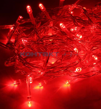 Гирлянда LED Нить  6,5м 50LED красный, Kосмос