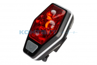 Фонарь КОСМОС велосипедный КОС401В, 4RED, 2хААА