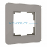 Рамка 1я, стекло Elite дымчатый, W0012417, Werkel