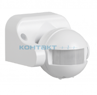 Датчик движения ДД 009 белый, 180гр, 12м 1100W IP44, IEK