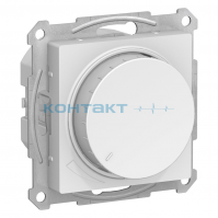 Мех-м Диммер поворотно-нажим. 400W, Белый, ATN000123, AtlasDesign