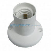 Патрон Е14 прямой белый, 150W, Ecola
