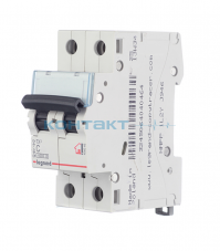 Автоматический выключатель 2Р 10А (C), TX3, Legrand