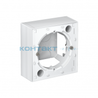 Коробка для наружного монтажа белый, ATN000100, AtlasDesign