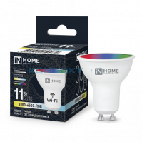 Лампа LED Smart RGB GU10 11W Wi-Fi, ASD InHome