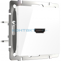 Розетка HDMI, белый, W1186001, Werkel