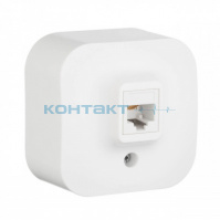Розетка комп. о/у бел., Legrand Quteo, 782224
