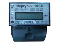 Электросчетчик Меркурий 201.8, 5(80)А, 220В однофазный однотарифный
