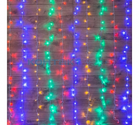 Гирлянда LED Занавес 2,5х2, 300LED, мульти, Neon Night