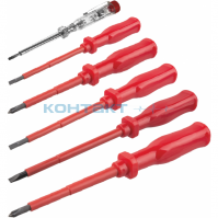 Набор диэлектр. отверток 1000V, 6шт. NSD-S02, Navigator