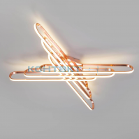 Светильник - 90133/6 розовое золото, LED 156W 4200k 10920lm