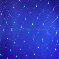 Гирлянда LED Сетка 2,5х2, 240LED синий, UNIEL
