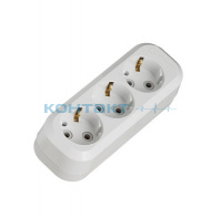 Колодка  удлинителя 3гн c/з, MGP131, Makel