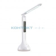 Светильник настольный TLD-536, LED 4W, аккум., бел., RGB, Uniel