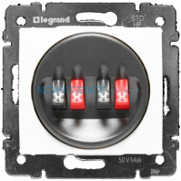 774424 Розетка аудио белая *LEGRAND VALENA*