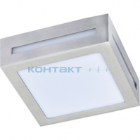 Светильник GX53 3082W квадрат сат., Ecola
