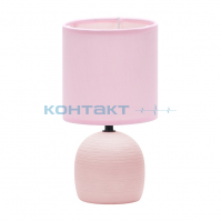 Светильник наст. 7067-501 керамика розовый, Sheron, Rivoli