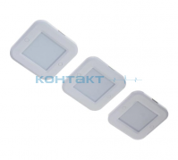 Светильник LED Uniel ULM-F41, 6W 4К сенсор, 85*85*6,5