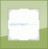 Рамка 1я, стекло Favorit фисташковый, a036587, Werkel