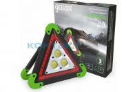 Фонарь Gauss автомобильный GF802, 15W 800lm, 2400mAh, power bank
