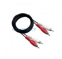 Видеошнур 2RCA - 2RCA  1м.