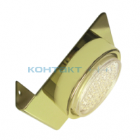 Светильник GX53 5382 FG настенный угловой Золото, Ecola