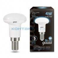 Лампа Gauss LED R39, 4W, Е14, 4100k