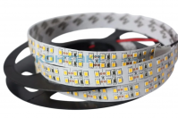 Лента двойная LED, 2835/120, 10W 12V, 6500k