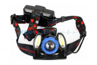 Фонарь UltraFlash Е1334, аккум., 4w, фокус, LED
