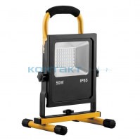 Прожектор LED аккум. 50w, 6400k 4000lm, ЗУ, LL-915, Feron