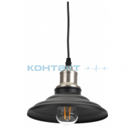 Свет. подвесной LOFT PL4 BK чёрный, d203, ЭРА