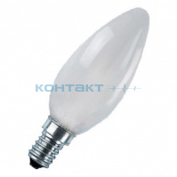 Свеча E14 гладкая матовая, 60w, Navigator