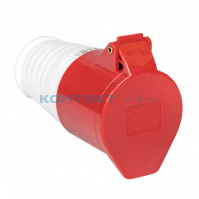 Розетка каб 16А 3Р+Е+N 380В IP44 (215)