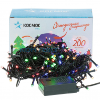 Гирлянда LED наруж. Нить 22,9м мульти, KOC_GIR200_RGB